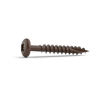 DuraPost® PAN HEAD TIMBER SCREWS | 4 X 40MM ANTHRACITE GREY 7016 - Image 3